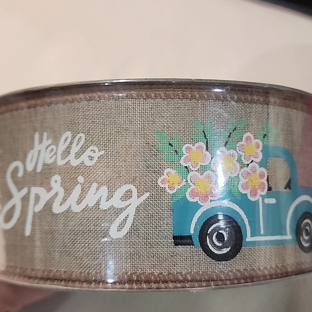 NEW 3 Rolls Spring Member's Mark Premium Wire-Edged Ribbon 150 yards total
